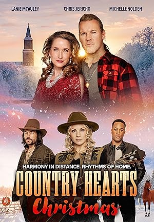 Movie poster for "Country Hearts Christmas"